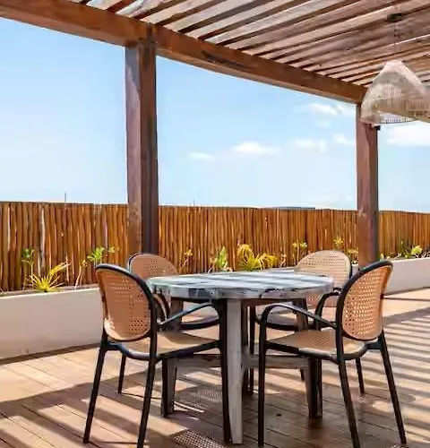 Deja Vu Ph 410 Luxury 3br & Private Pool By Sandy Powerful Apartament Tulum